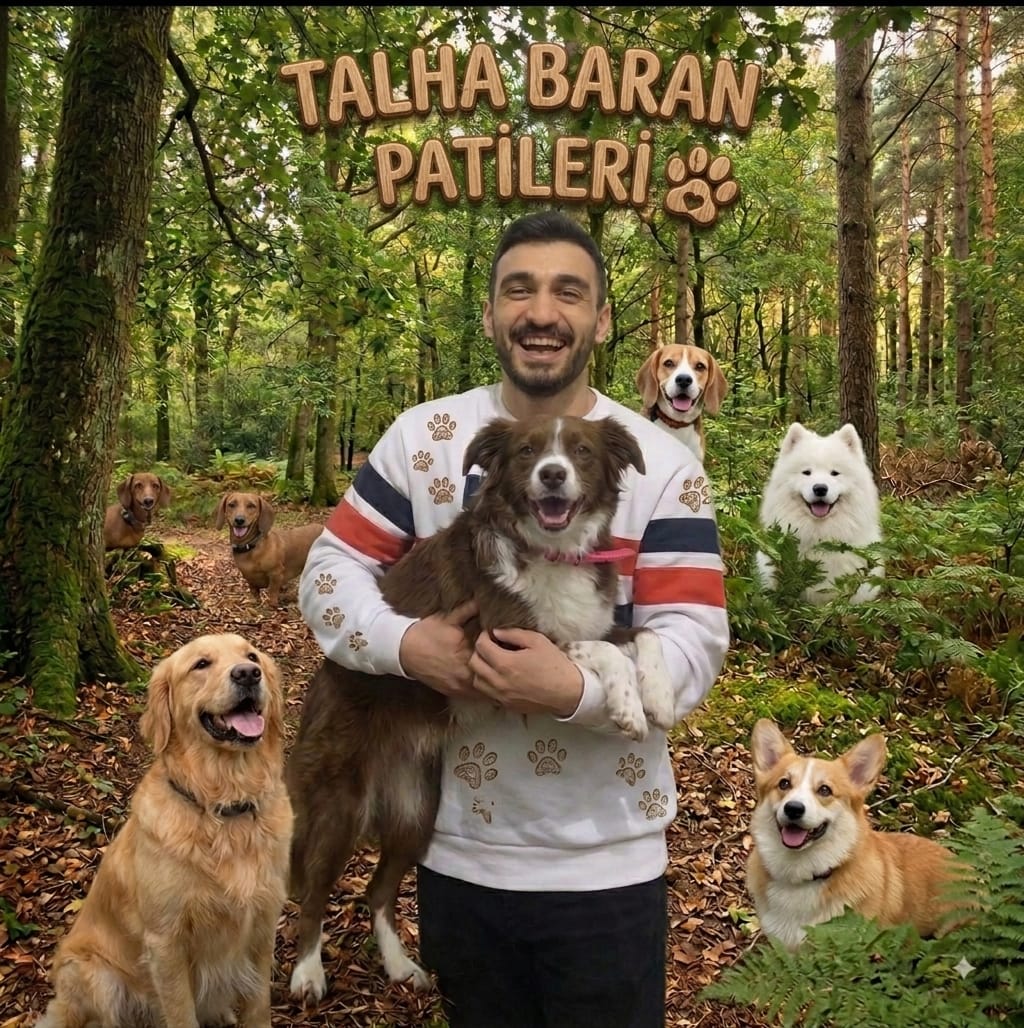 Talha Baran Patileri yaşam alanında can dostlarıyla